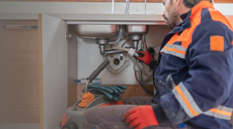 Professional slab leak plumber services in Waterville, KS